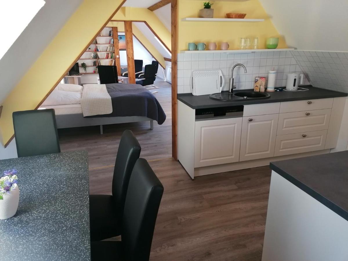 Sonnendeck Mit Dachterrasse & Parkplatz By Abcwismar Apartment Exterior foto
