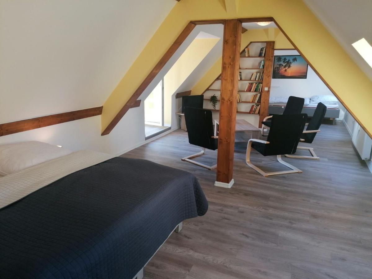 Sonnendeck Mit Dachterrasse & Parkplatz By Abcwismar Apartment Exterior foto