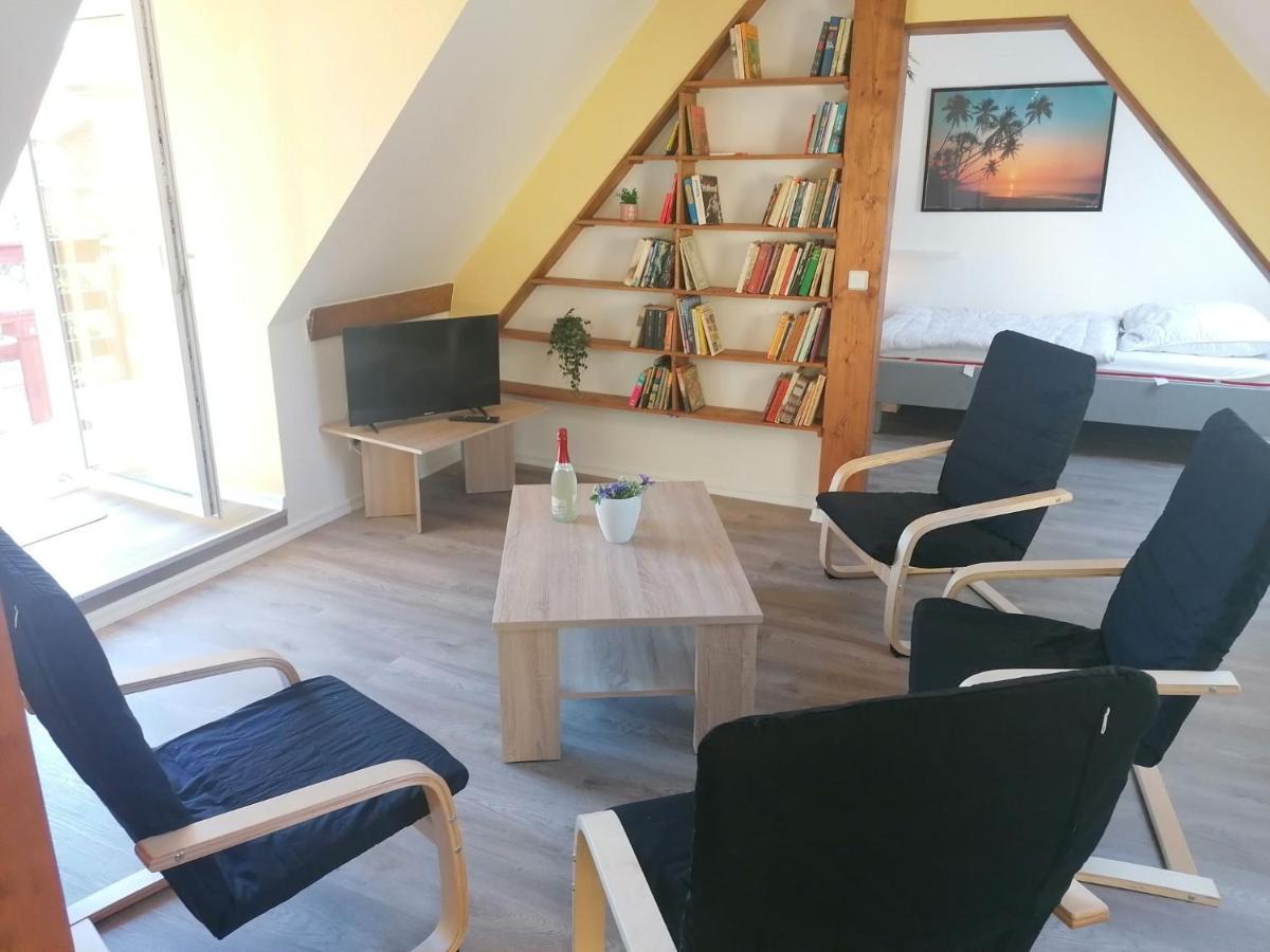 Sonnendeck Mit Dachterrasse & Parkplatz By Abcwismar Apartment Exterior foto